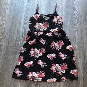 Flower print dress